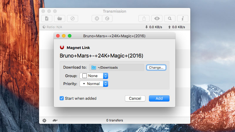 Transmission client for Mac summary – uTorrent alternative.