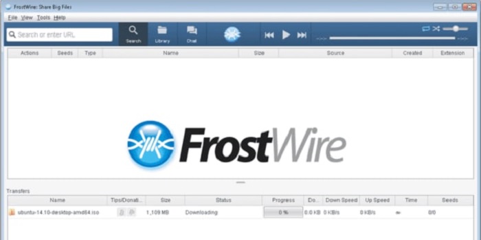 FrostWire client for Mac summary – uTorrent alternative.