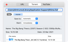 bittorrent for mac saved torrent